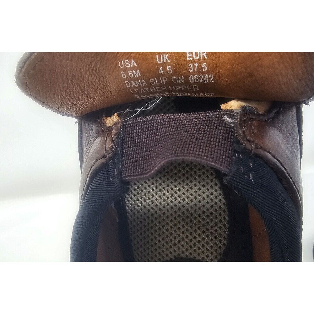 Wolverine Women's Brown Dana Mock Toe Slip-On Briar Shoes 6242 Leather Size 6.5M - Picture 12 of 13